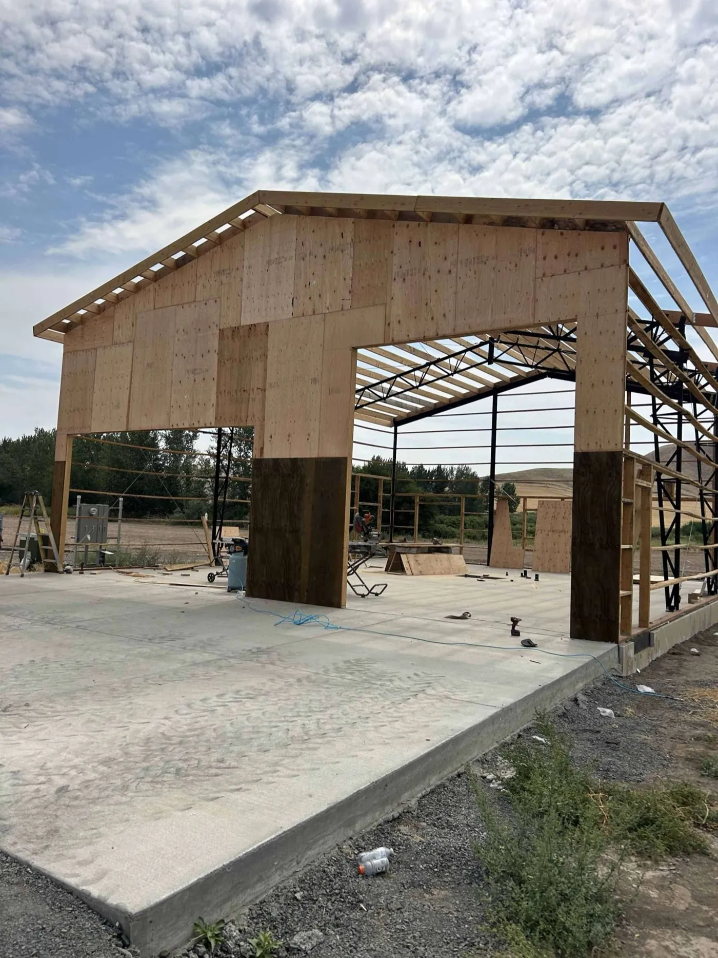 Mendez Construction job site progress photo
